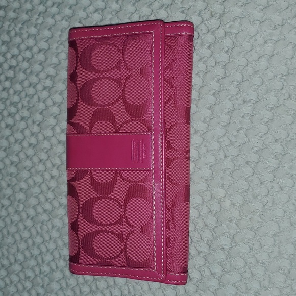 Coach Handbags - Pink Coach Wallet